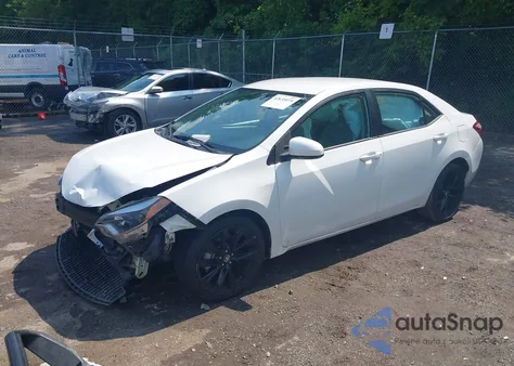 2016 Toyota Corolla Le from USA, damaged, VIN 2T1BURHE6GC608039